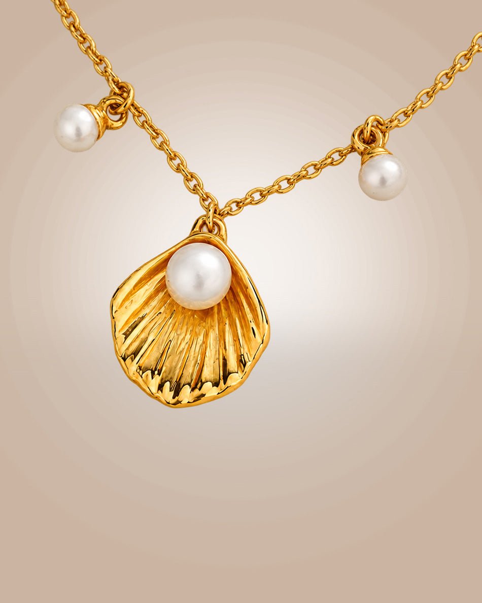 Shell Pearl Bracelet - Silheera Jewellery