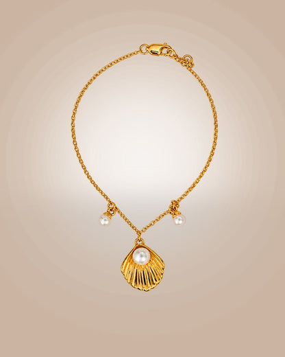 Shell Pearl Bracelet - Silheera Jewellery