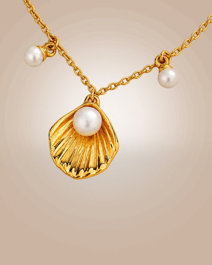 Shell Pearl Bracelet - Silheera Jewellery