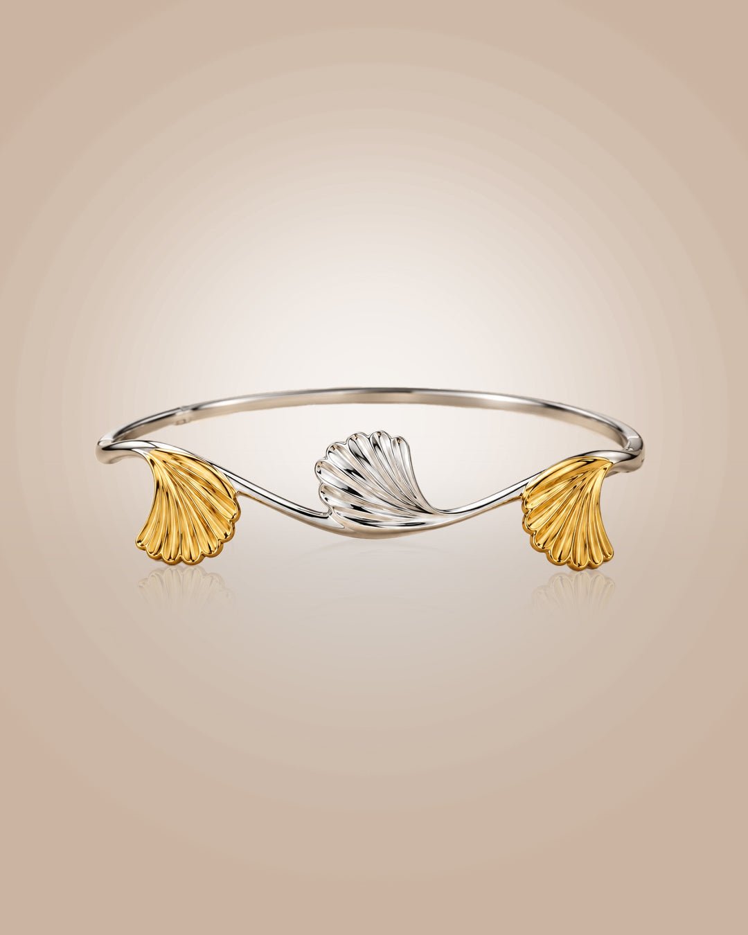 Sagar Lahar Dual Tone Bracelet - Silheera Jewellery