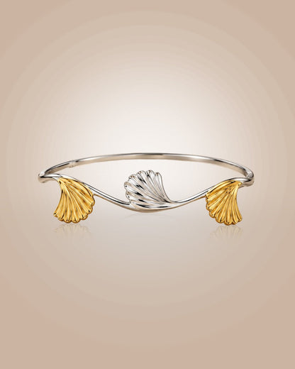 Sagar Lahar Dual Tone Bracelet - Silheera Jewellery